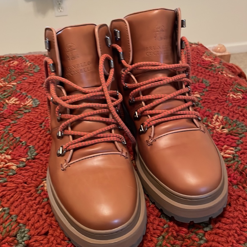 Brunello Cucinelli men’s hiking boots